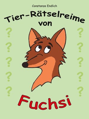 cover image of Tier-Rätselreime von Fuchsi